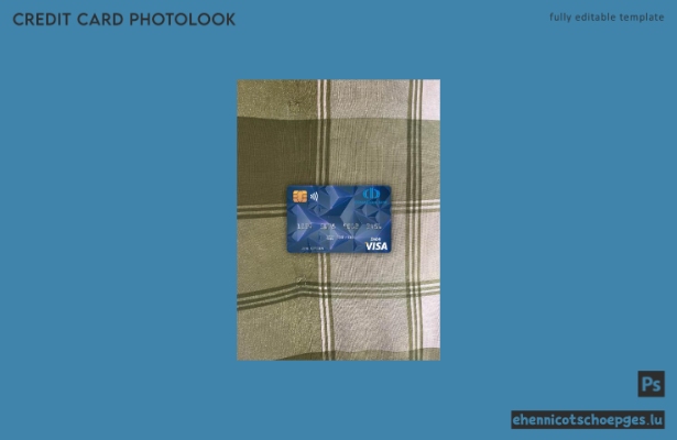 Äquatorialguinea Commercial Bank Guinee Equatoriale Visa Debitkarte Fotoansicht Beispielvorschau